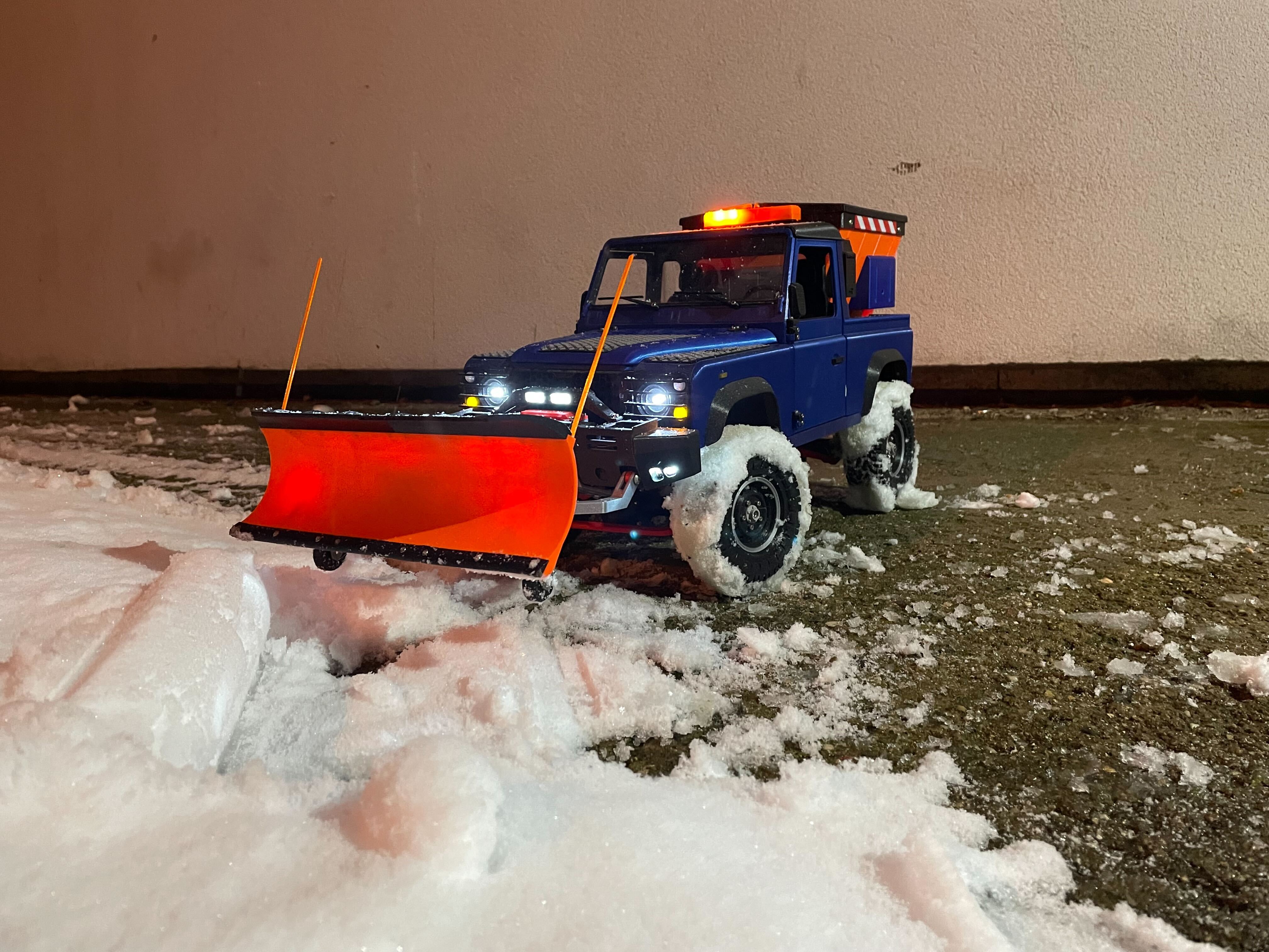 3D printed Snow Plow by Fox Craft Printables Store