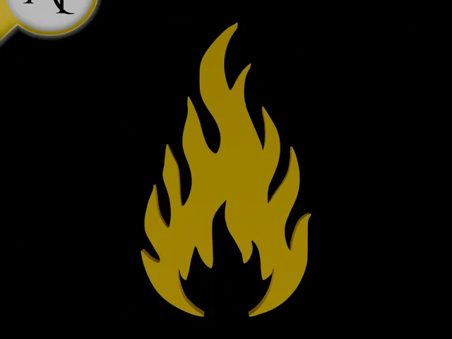 Simple Flame Symbol - 2D Art