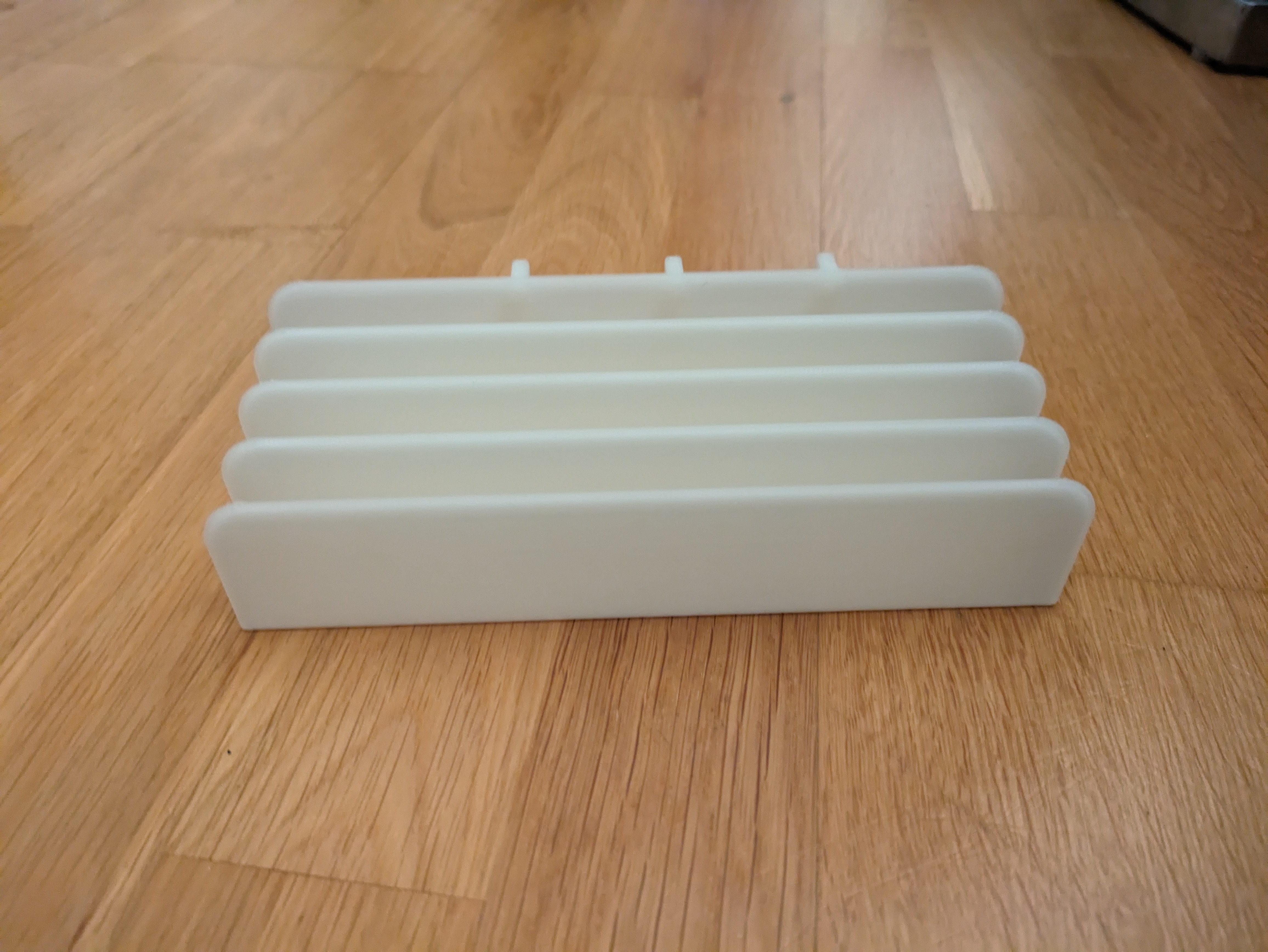 Ikea Skadis phone and tablet holder - Both sides open