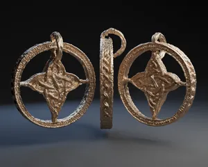 Distressed Celtic Pendant