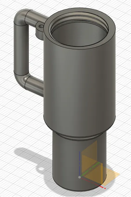 STL file Stanley thermos + key ring 🔑・3D printing design to download・Cults