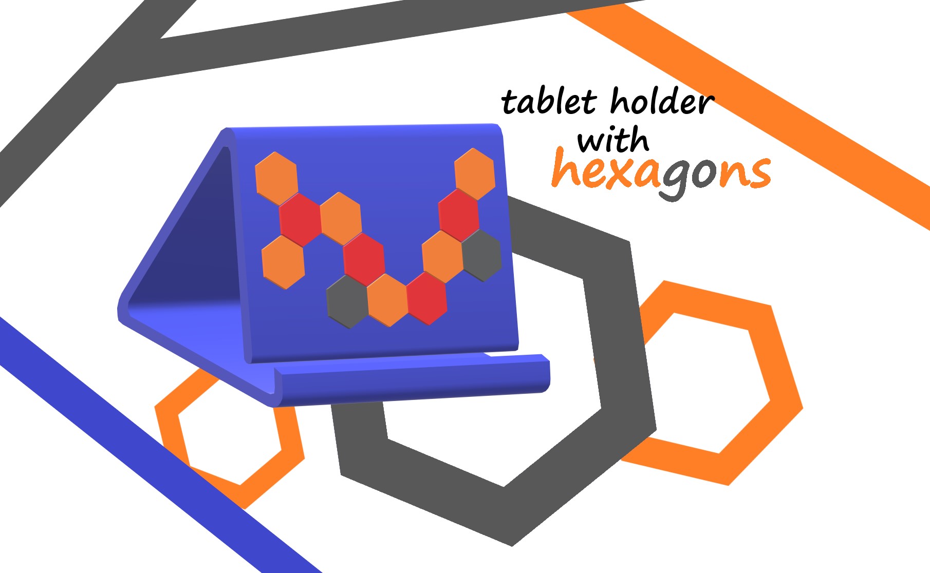 Tablet holder by David Doubravský Download free STL model
