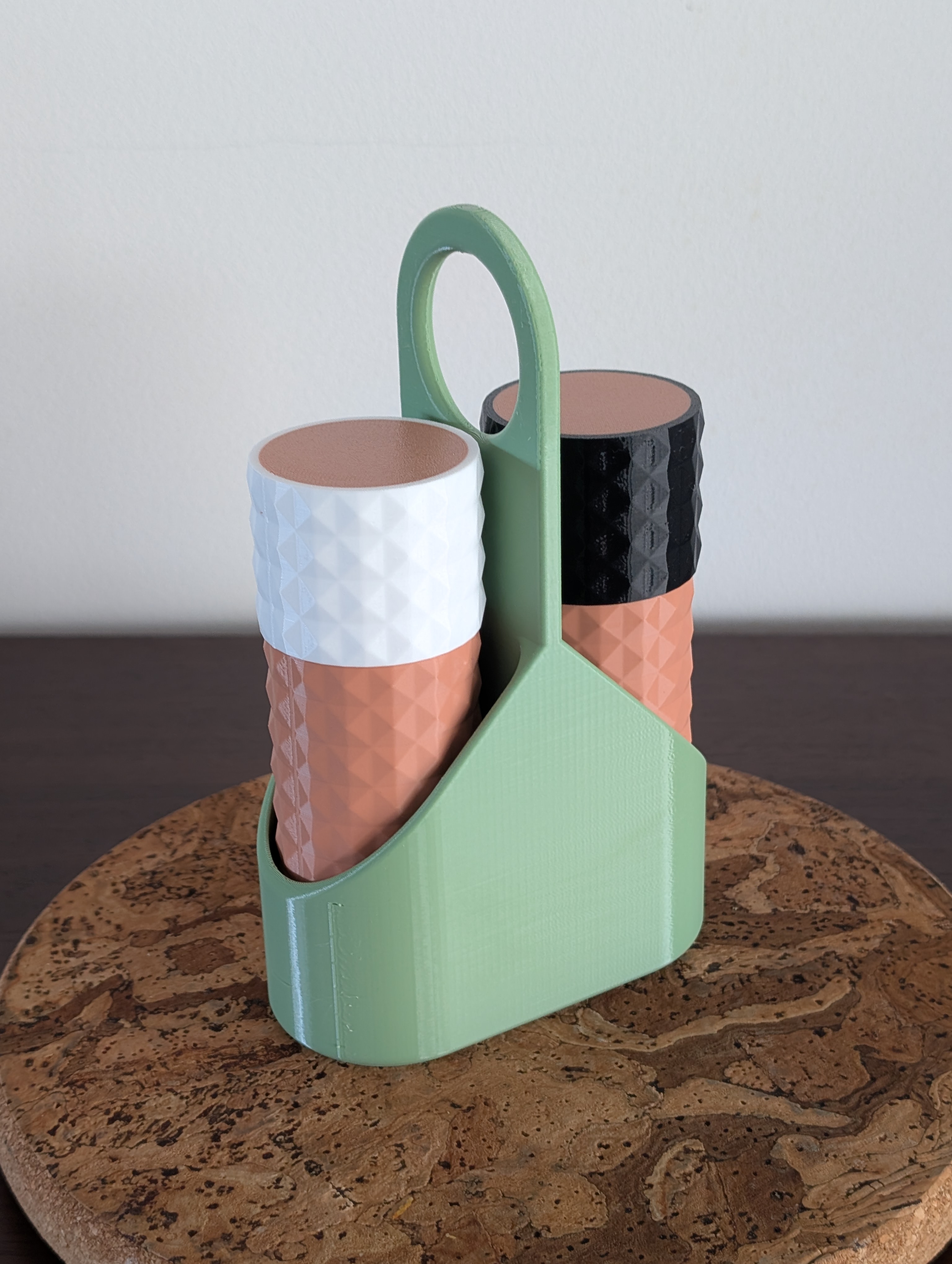 Caddy for salt & pepper grinders