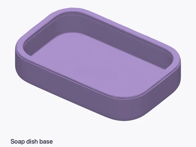 FLOW Soap Dish Base 130 mm | Waves & Dunes