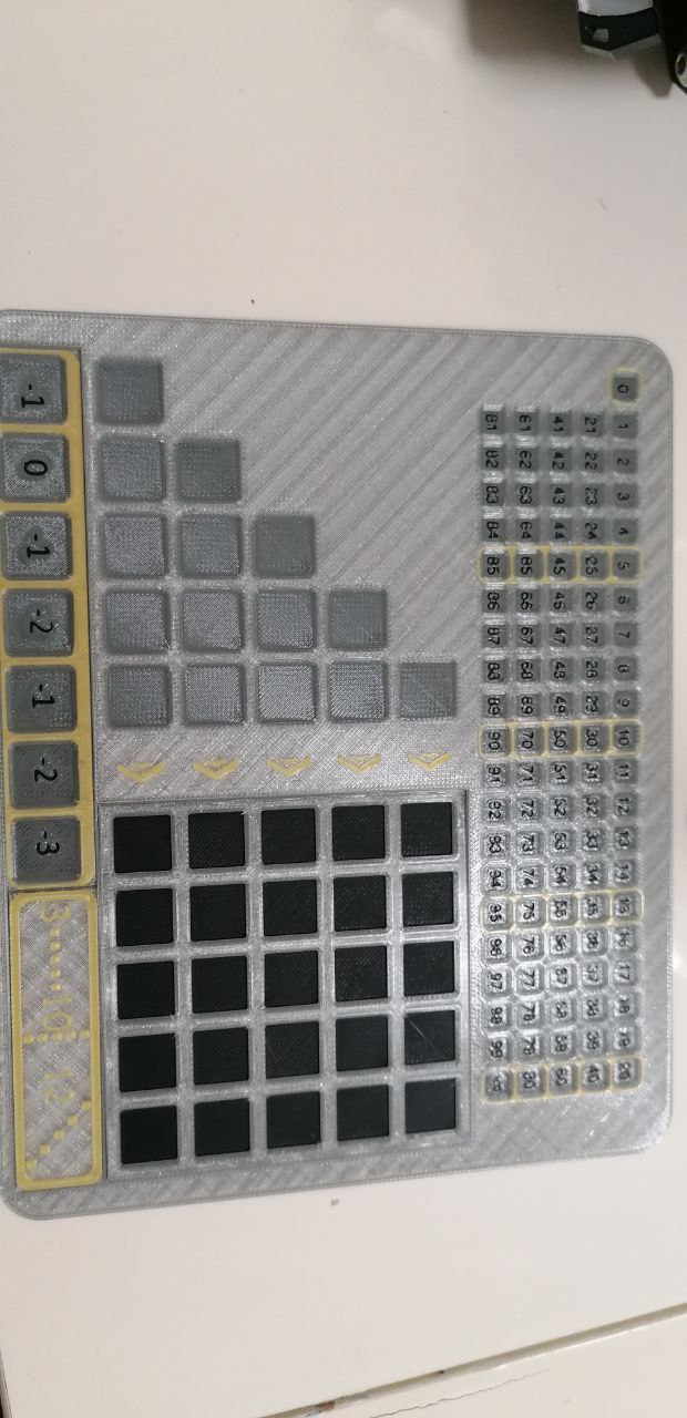 Modularized Azul Travel Edition Player Board