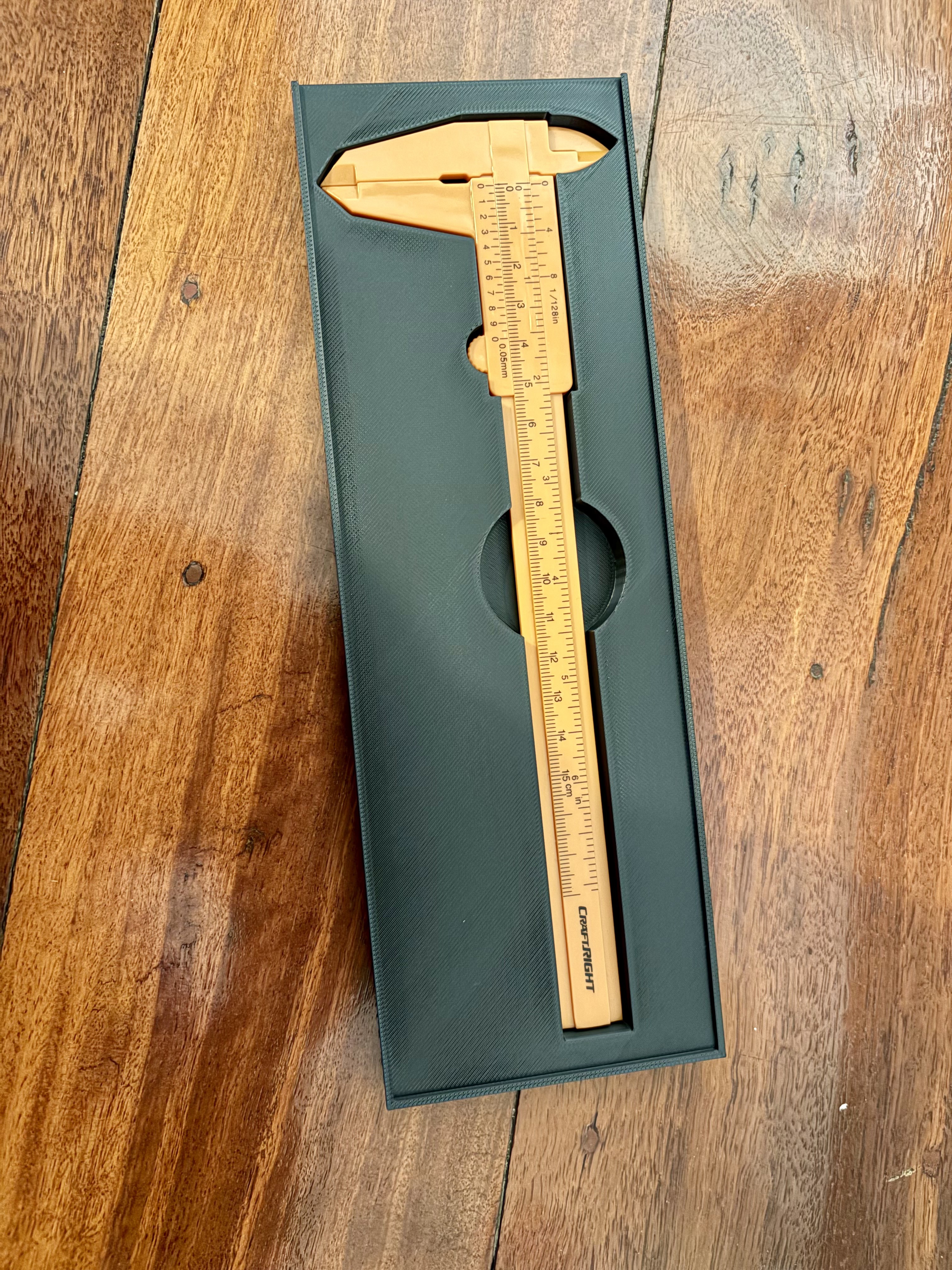 Craftright (Bunnings) Plastic Vernier Caliper Box