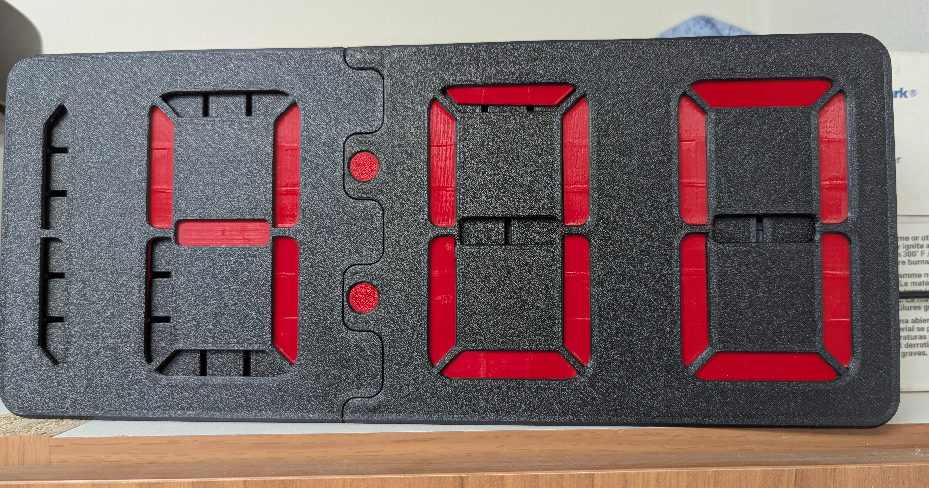 7 Segment Clock DST Addition 3D model thumbnail