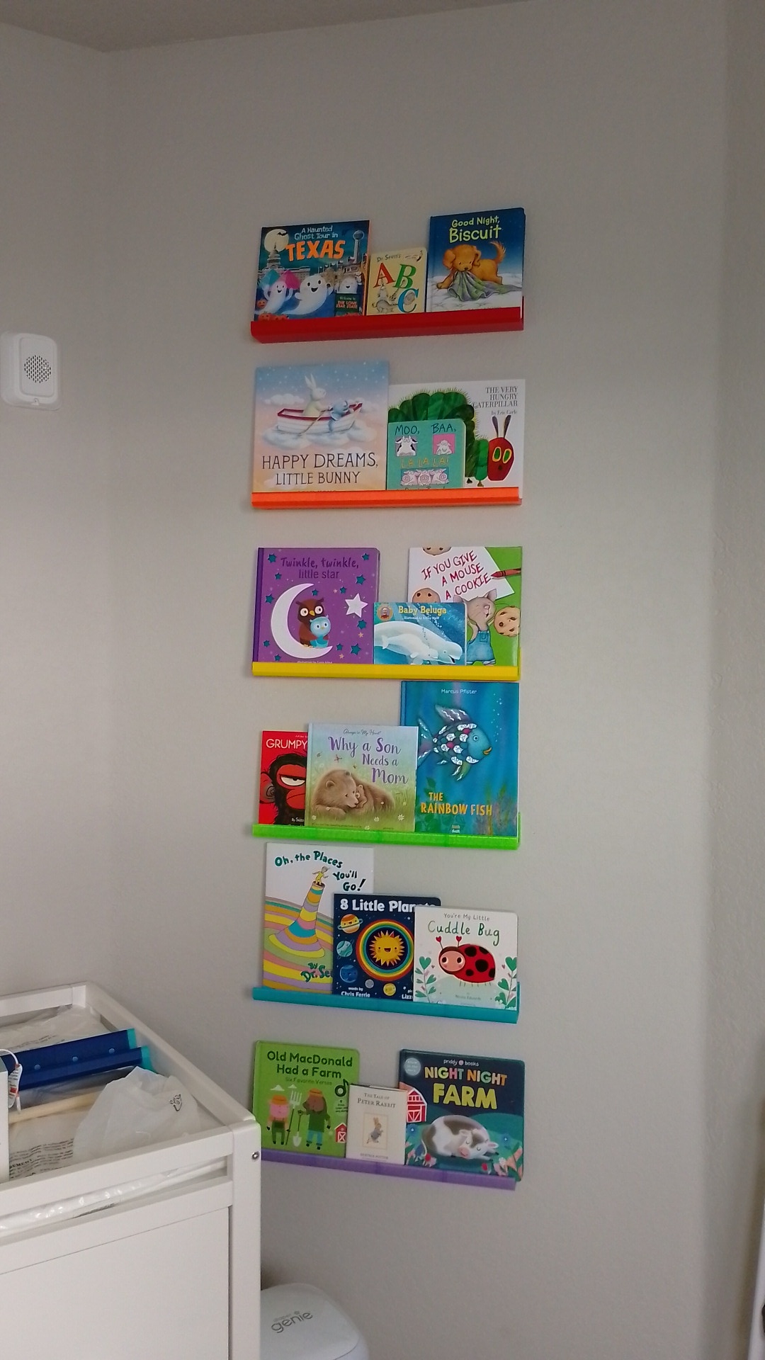 Modular Wall Mount Bookshelf