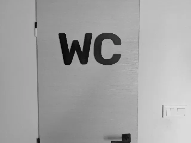 WC toilet sign MAN WOMAN symbol