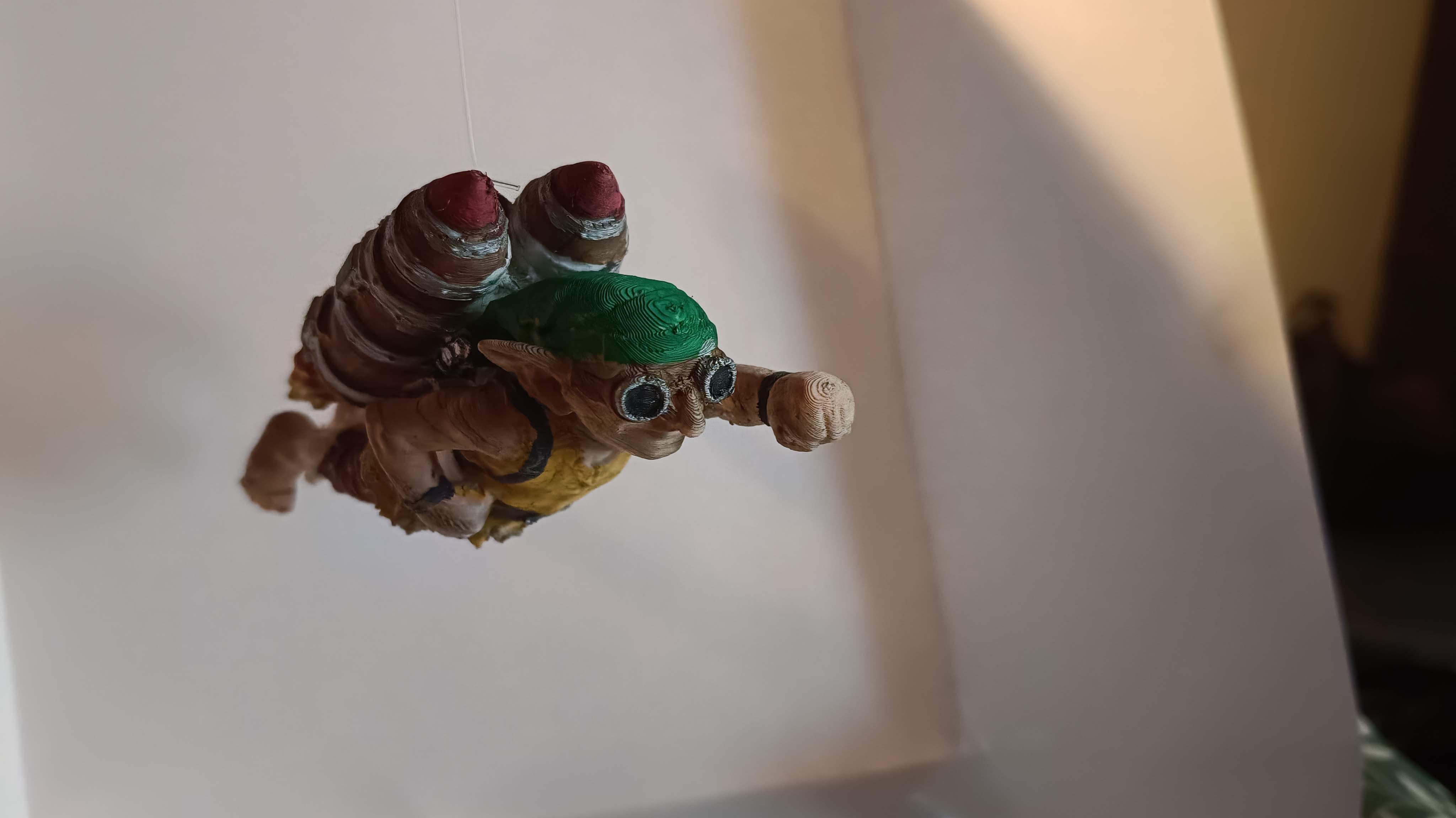 Goblin flying with a rocket jetpack 3D model by Helpman