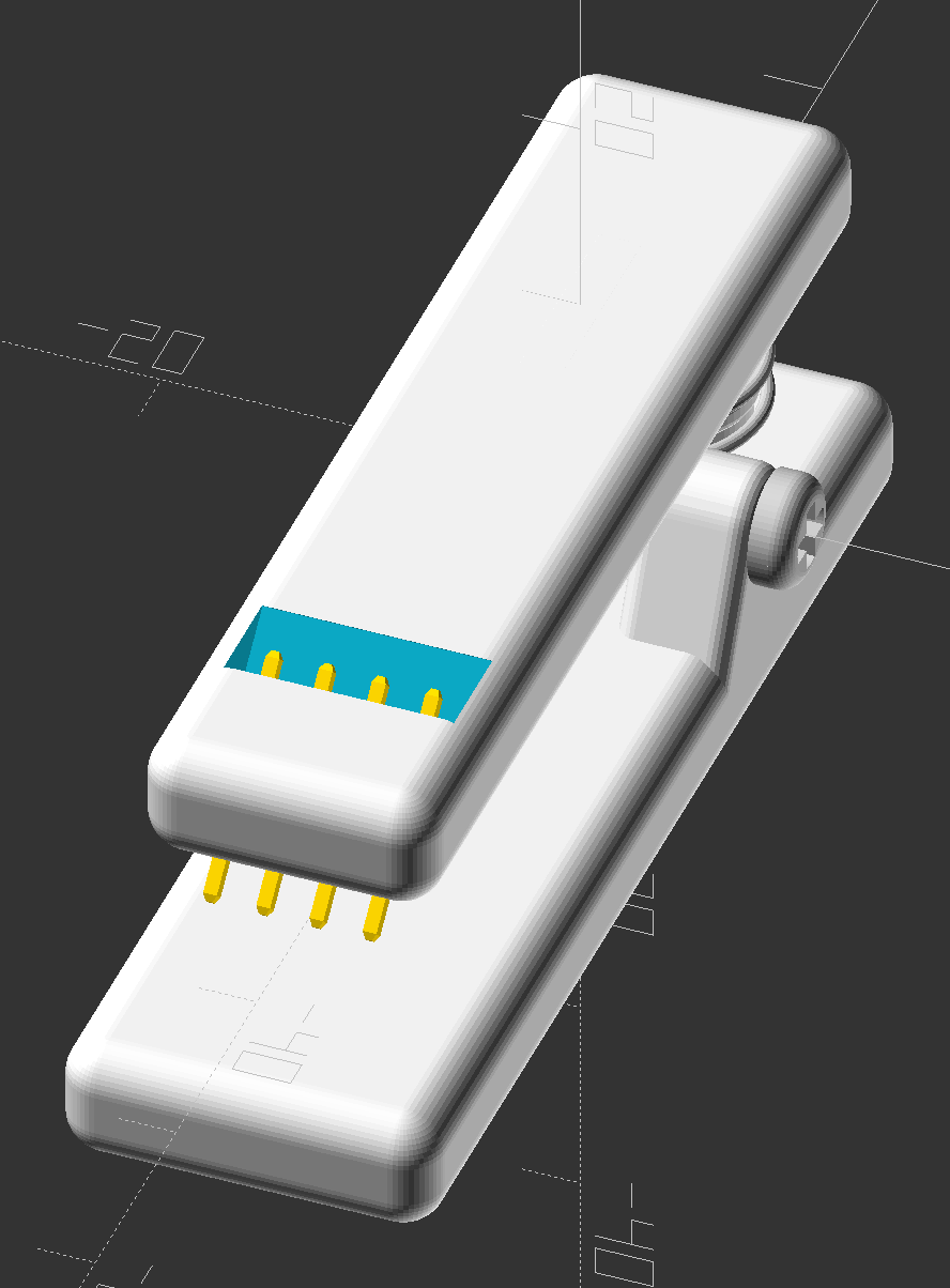 Programmer Clip using Header Pins