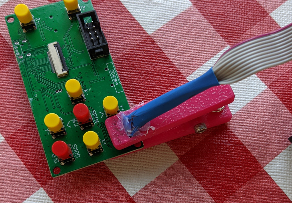 Programmer Clip using Header Pins by dmarting Download free STL model