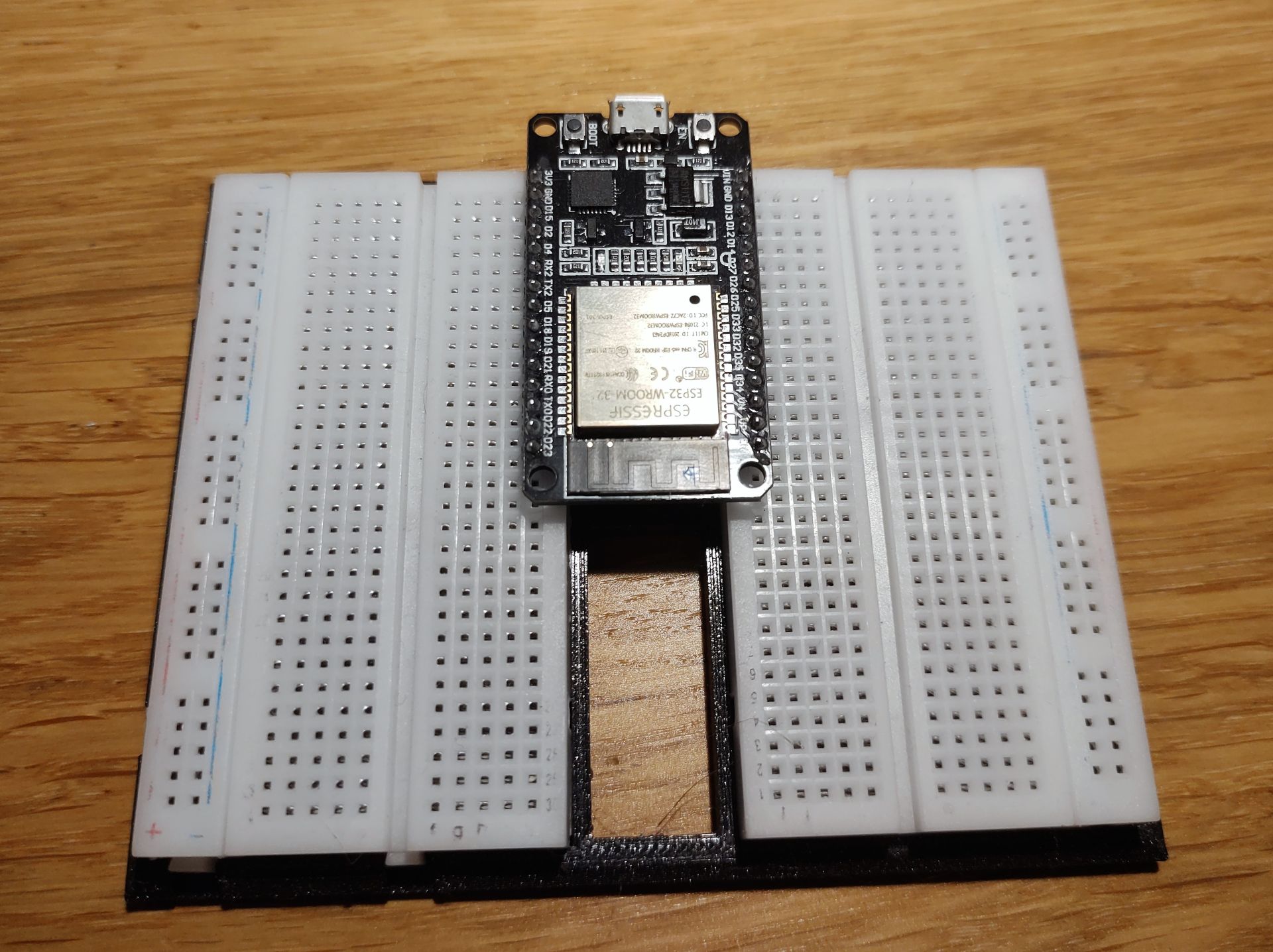 ESP32 Dev Breadboard Holder