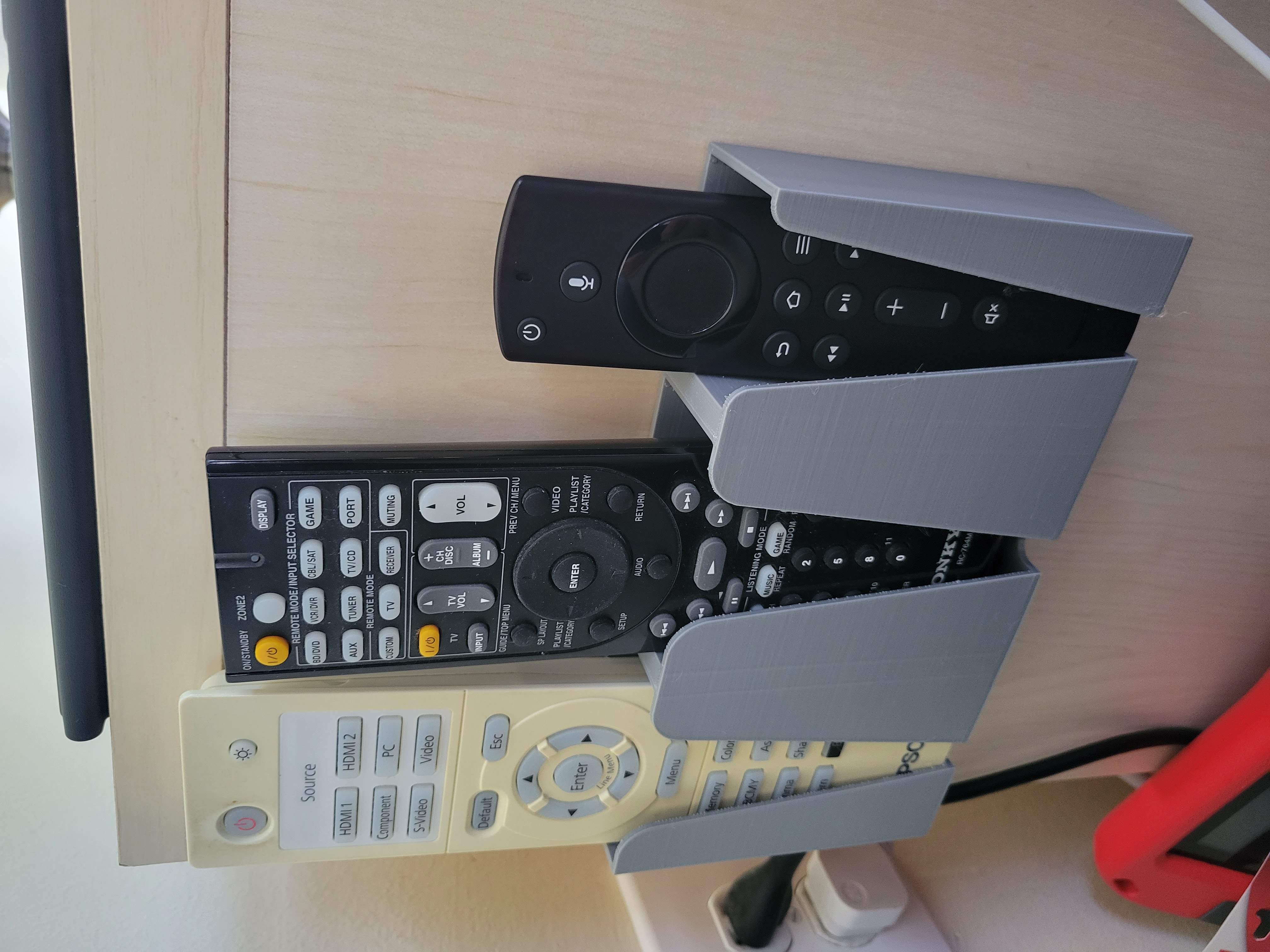 Parametric Remotes Holder