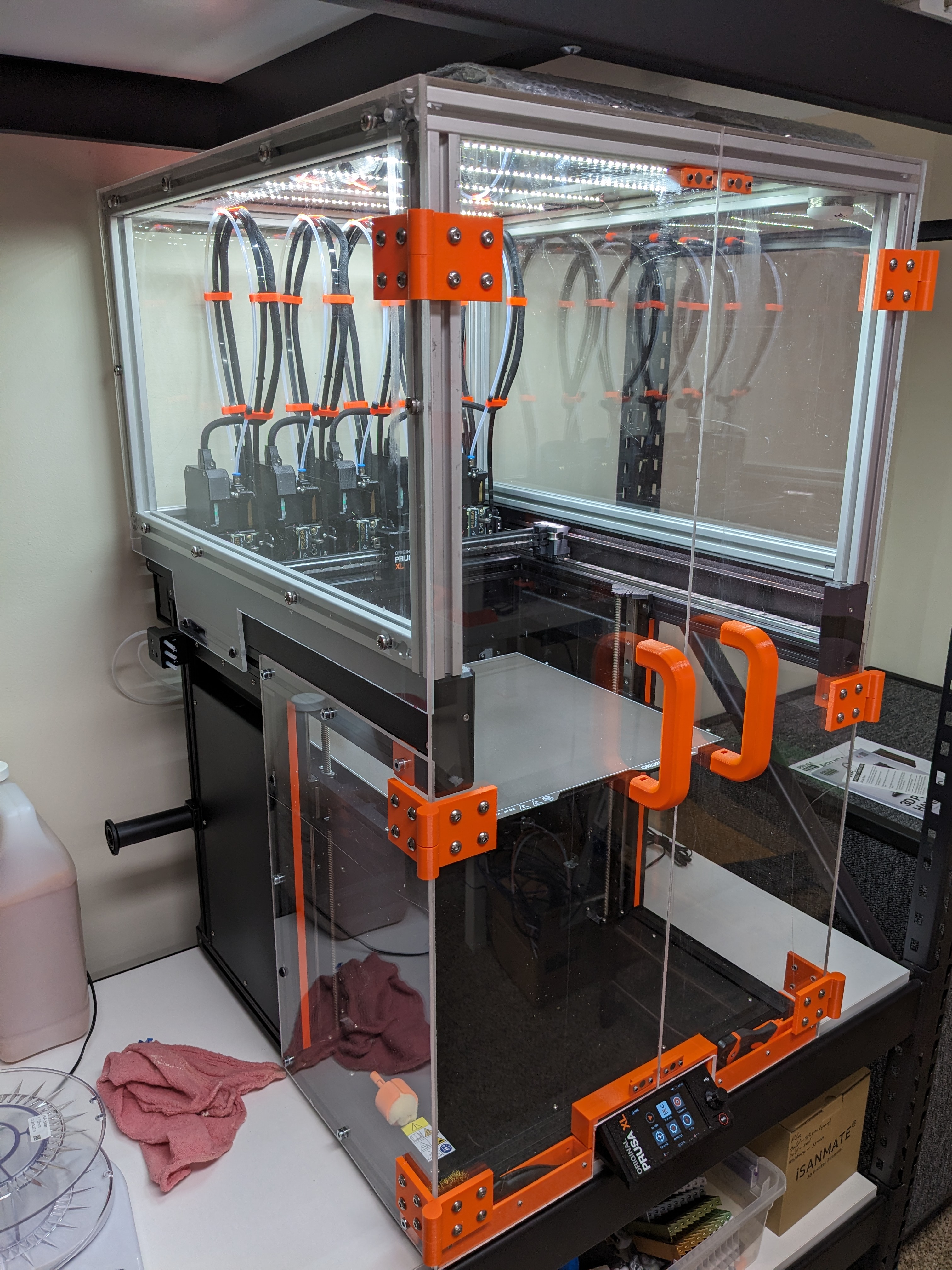 Wire's Prusa XL enclosure