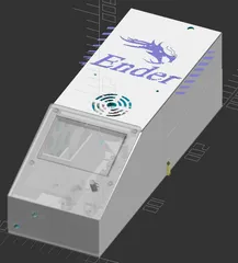 Ender 3 Control Box - No fixation (for enclosure) - Stock Ender-3 board