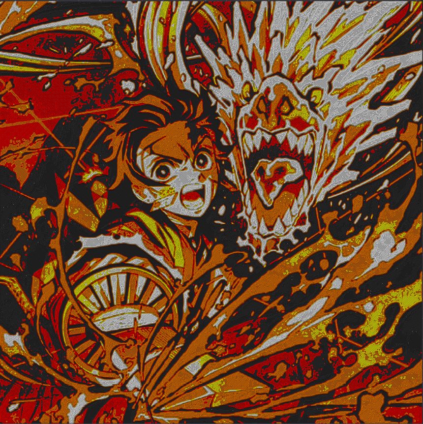 Demon Slayer - Tanjiro HueForge