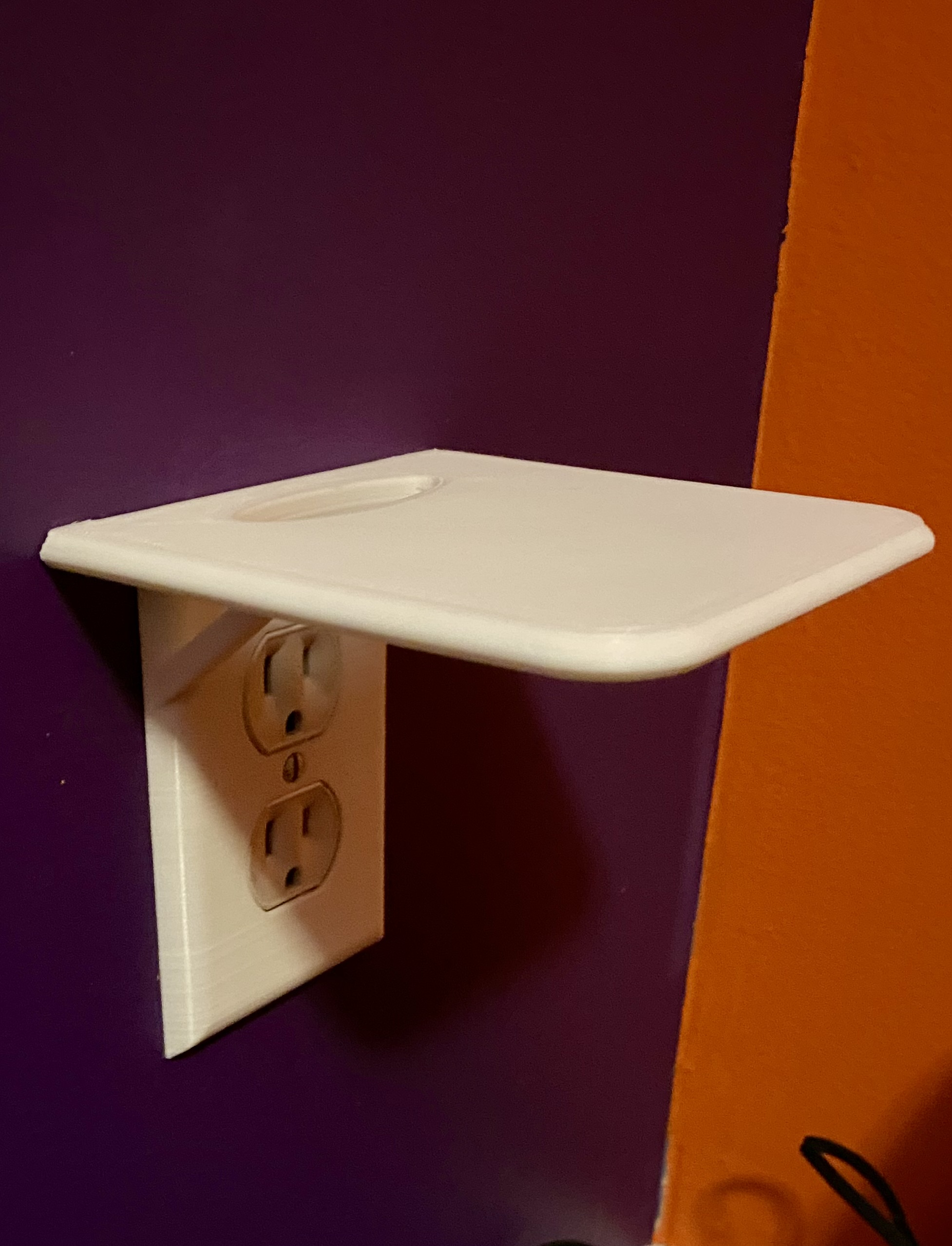 Outlet cover shelf by Wyatt Wehrle Download free STL model