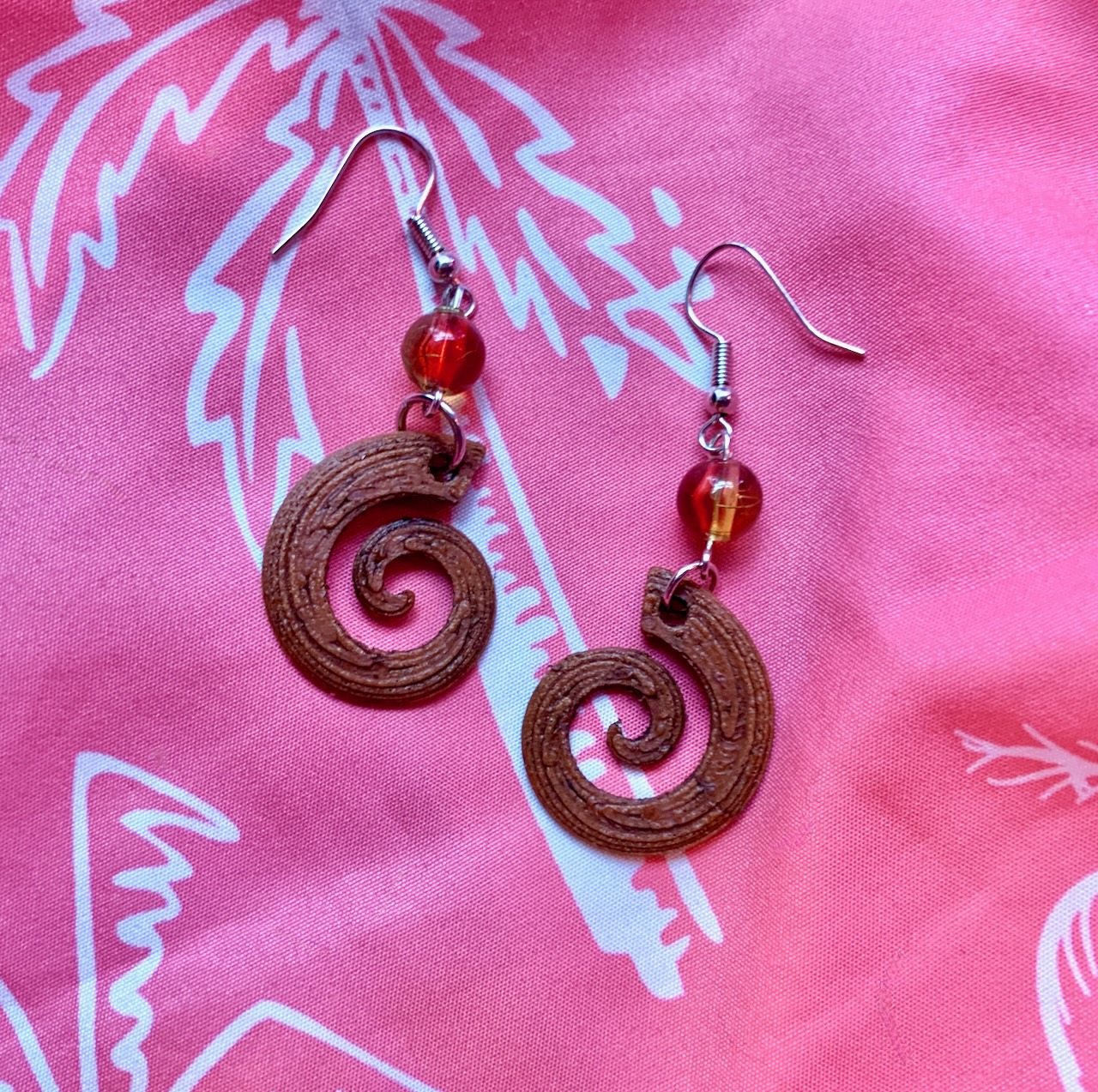 Spiral earrings