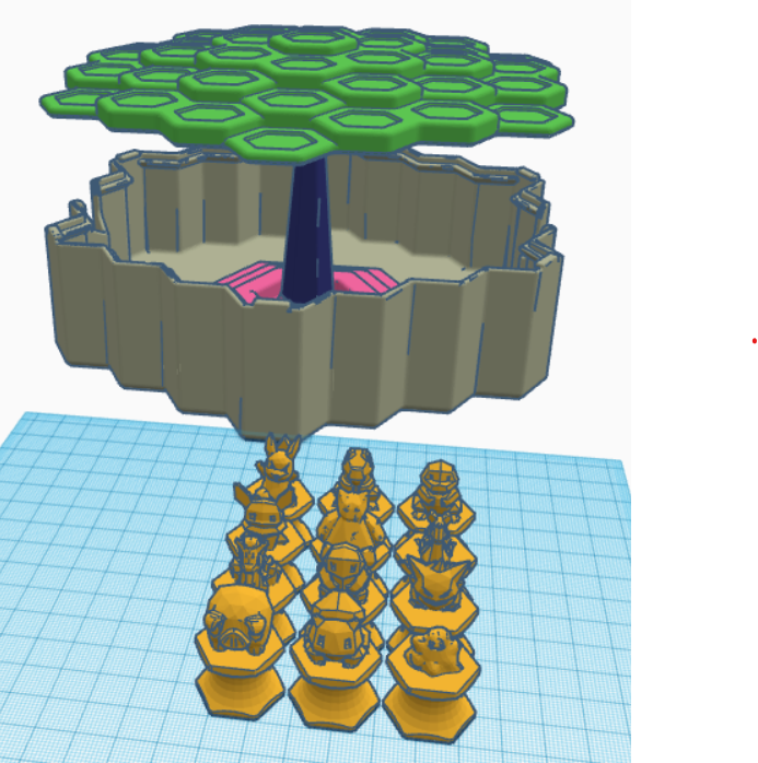 Pokemon Collapsible Prusa Balance game! (Updated Weighted Pokemon!)