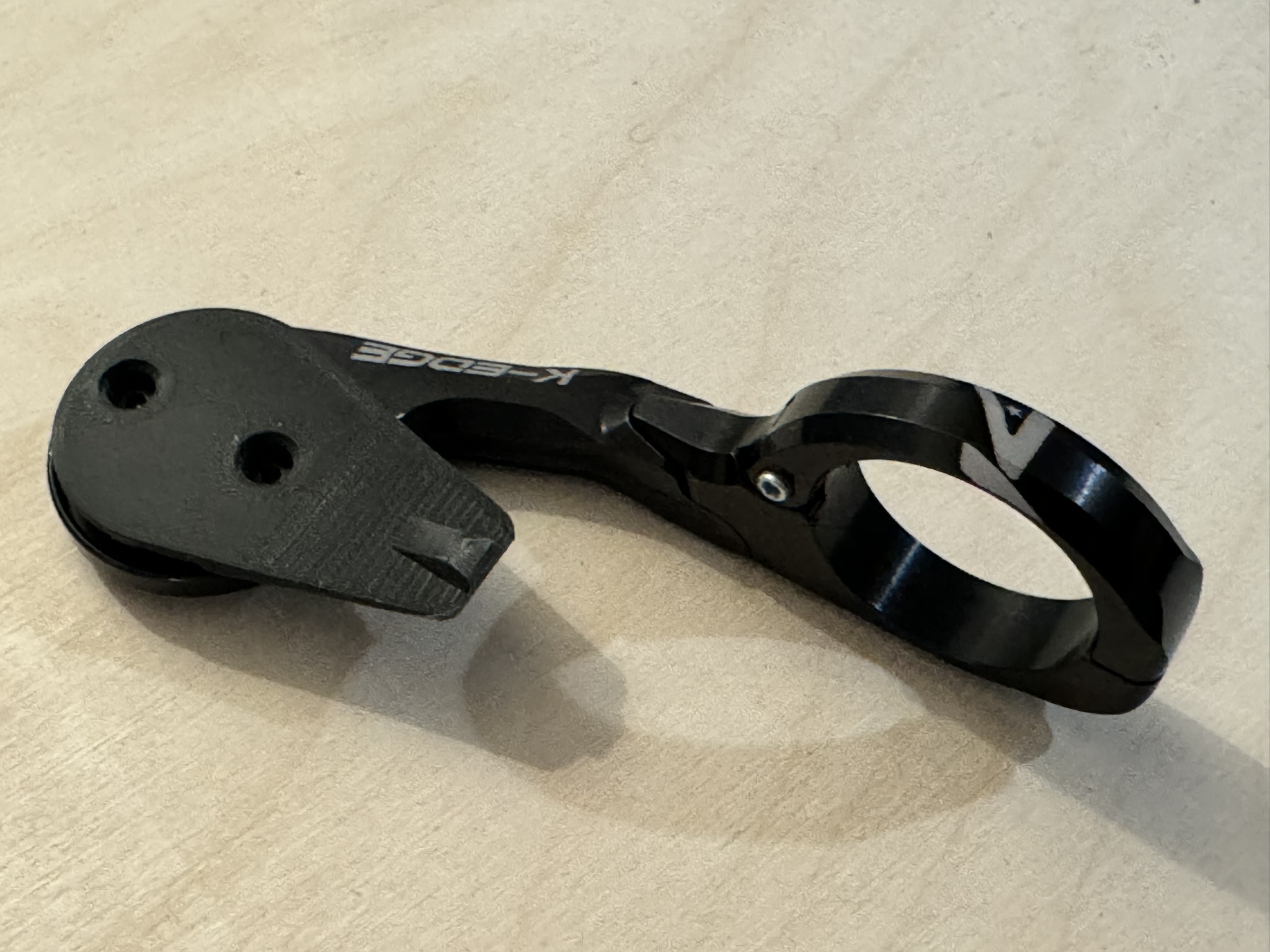 Karoo 2 to KEdge Adapter by Mike Heiss Download free STL model