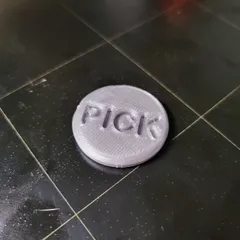 White Elephant "Pick or Steal" Coin