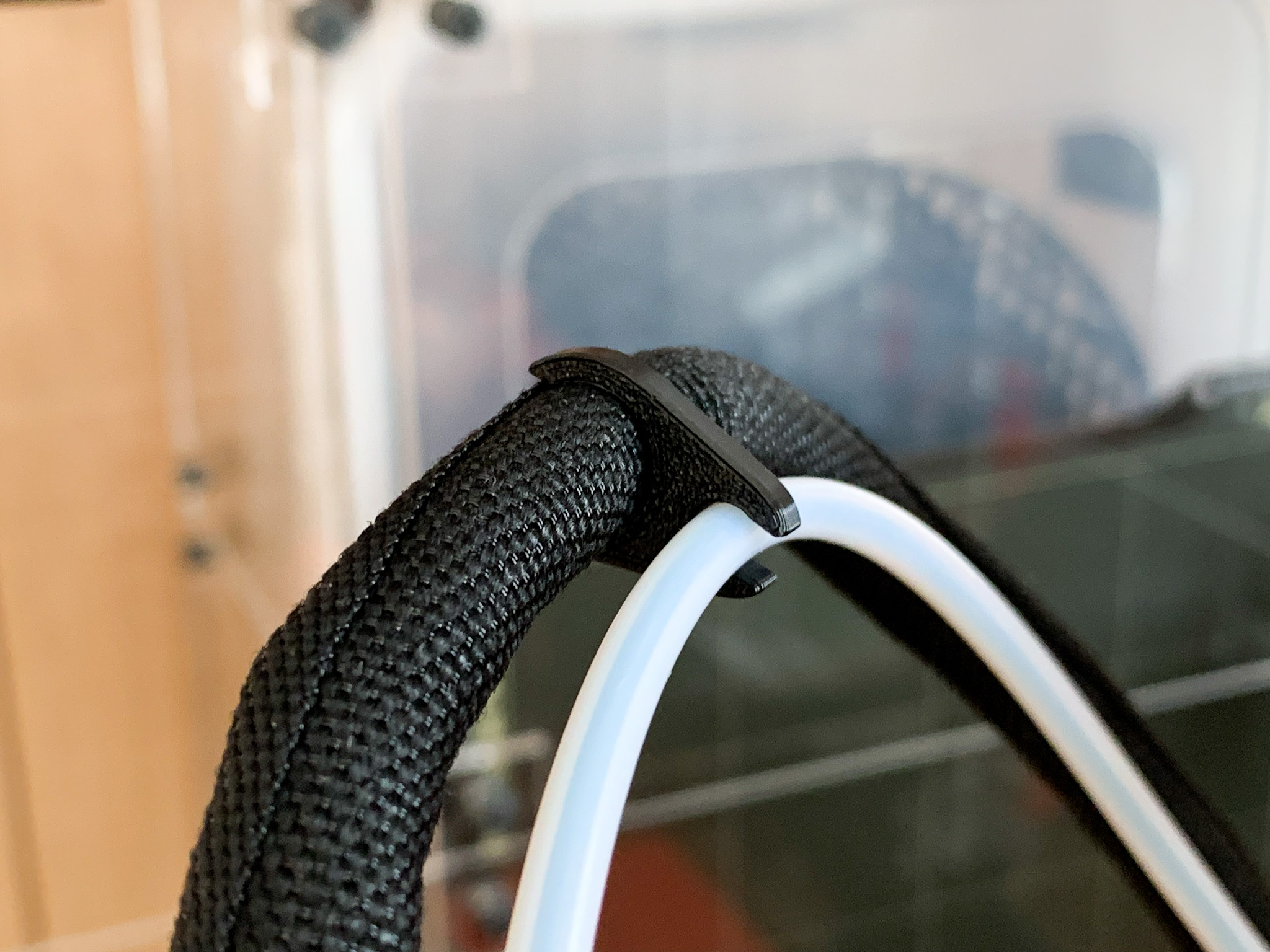 Cable and PTFE Tube Clip for Prusa MINI