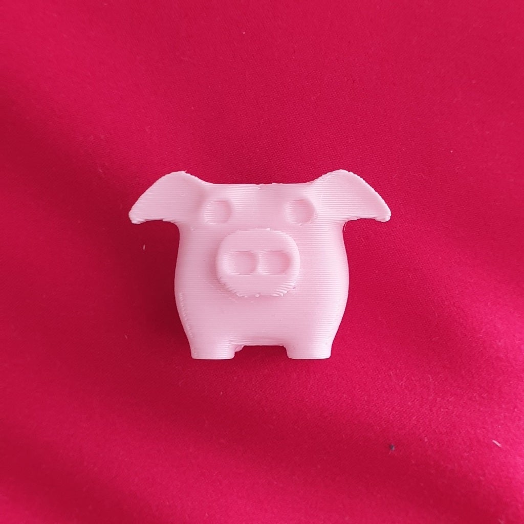Miniatura 2 do modelo 3D Little pig