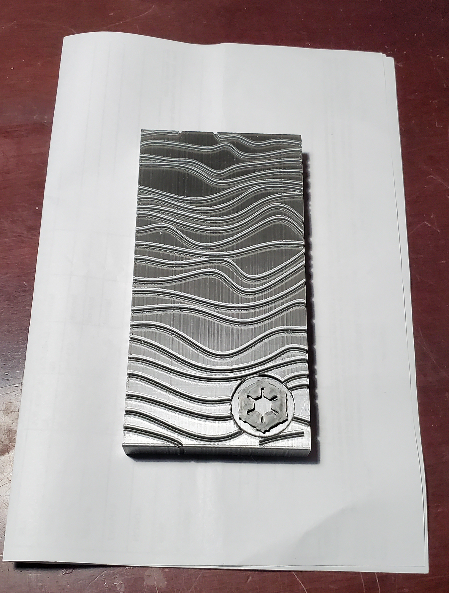 Beskar Paperweight