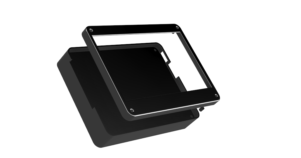 JRP 7007 7Inch Screen With Brass Threaded Insert Holes By Lunny jrp-7007-7inch-screen-with-brass-threaded-insert-holes-by-lunny