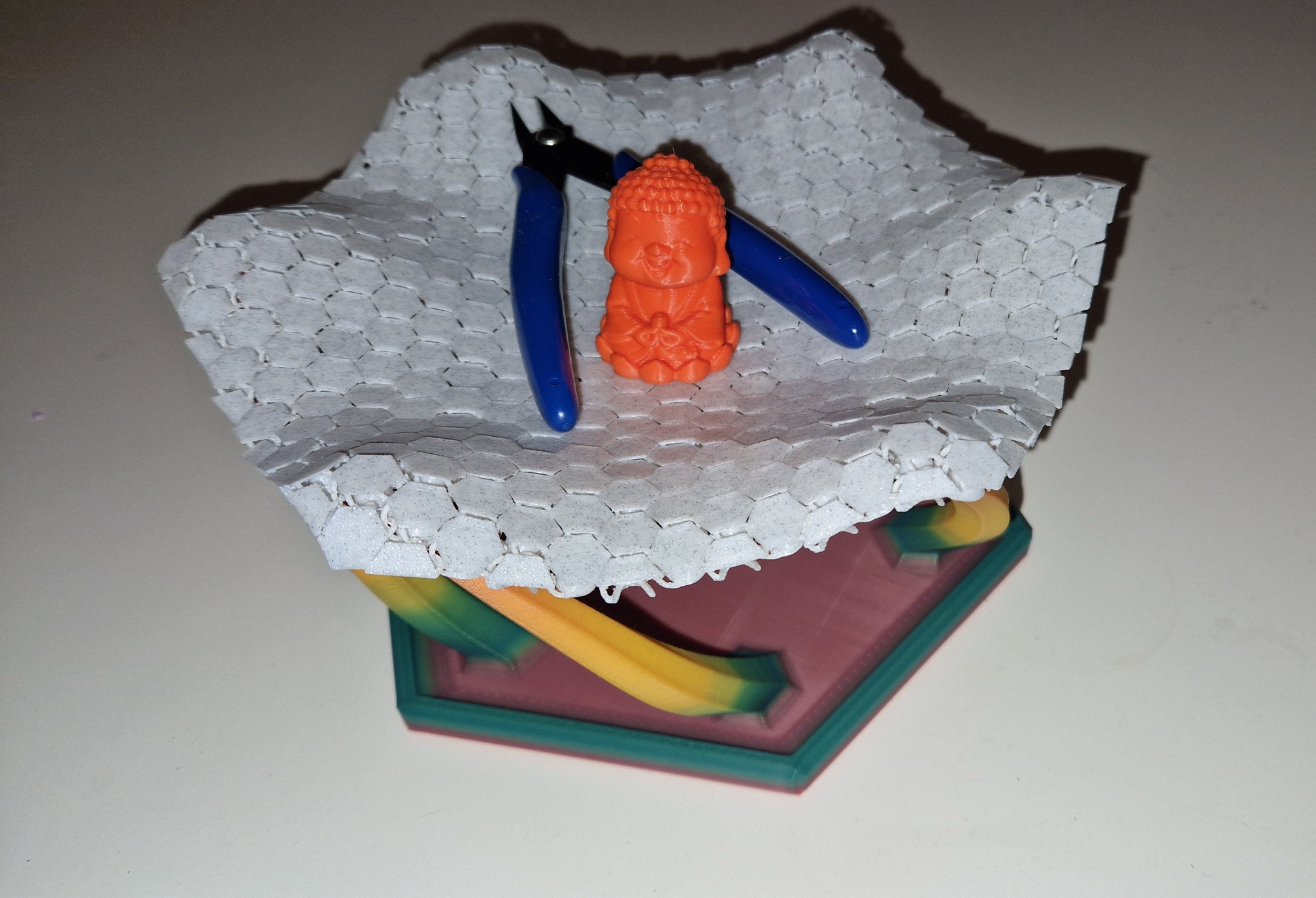 Chainmail Tray, based on @rorys3D Fabric tray 3D model thumbnail