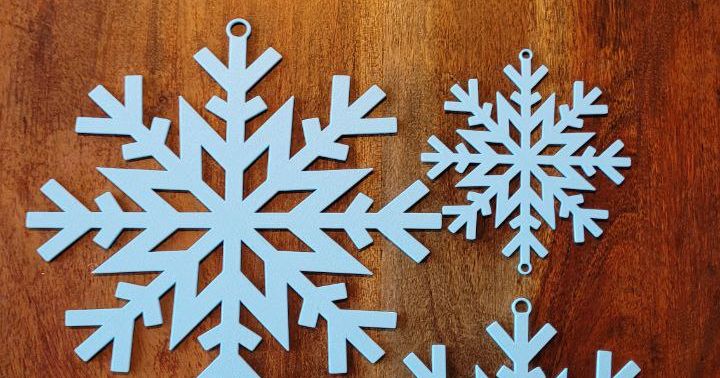 Snowflake Decoration by HorviPrintS | Download free STL model ...