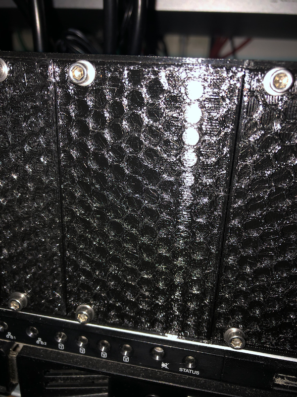 RackRPi Face Plate 2U 10F