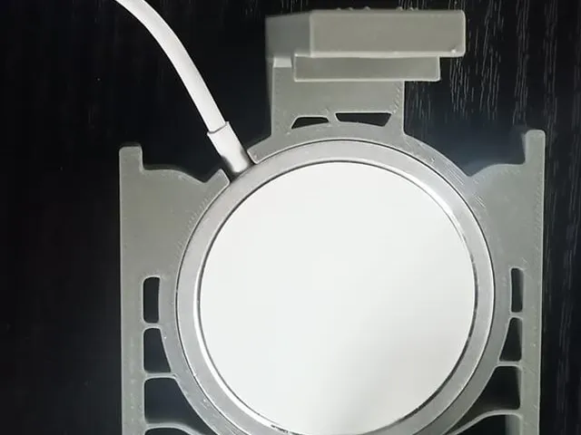 Smartphone holder with  Wireless charger