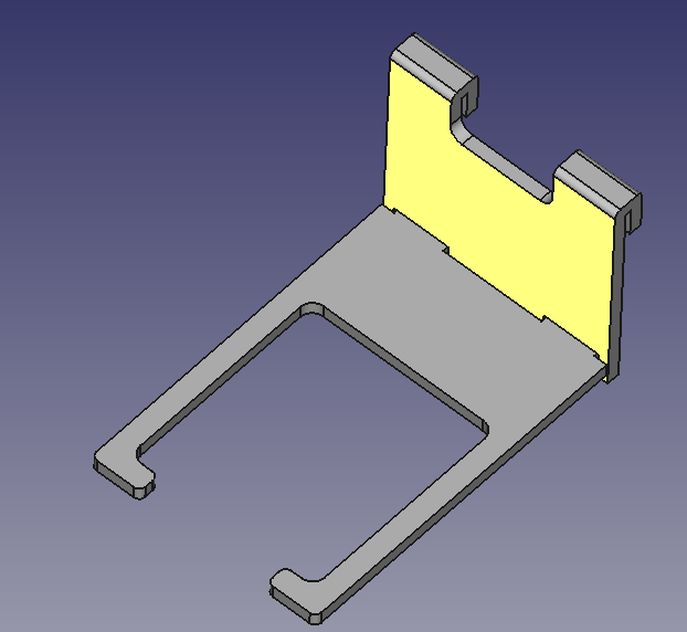 Barcode Scanner Holder by Newton Pulsifer Download free STL model