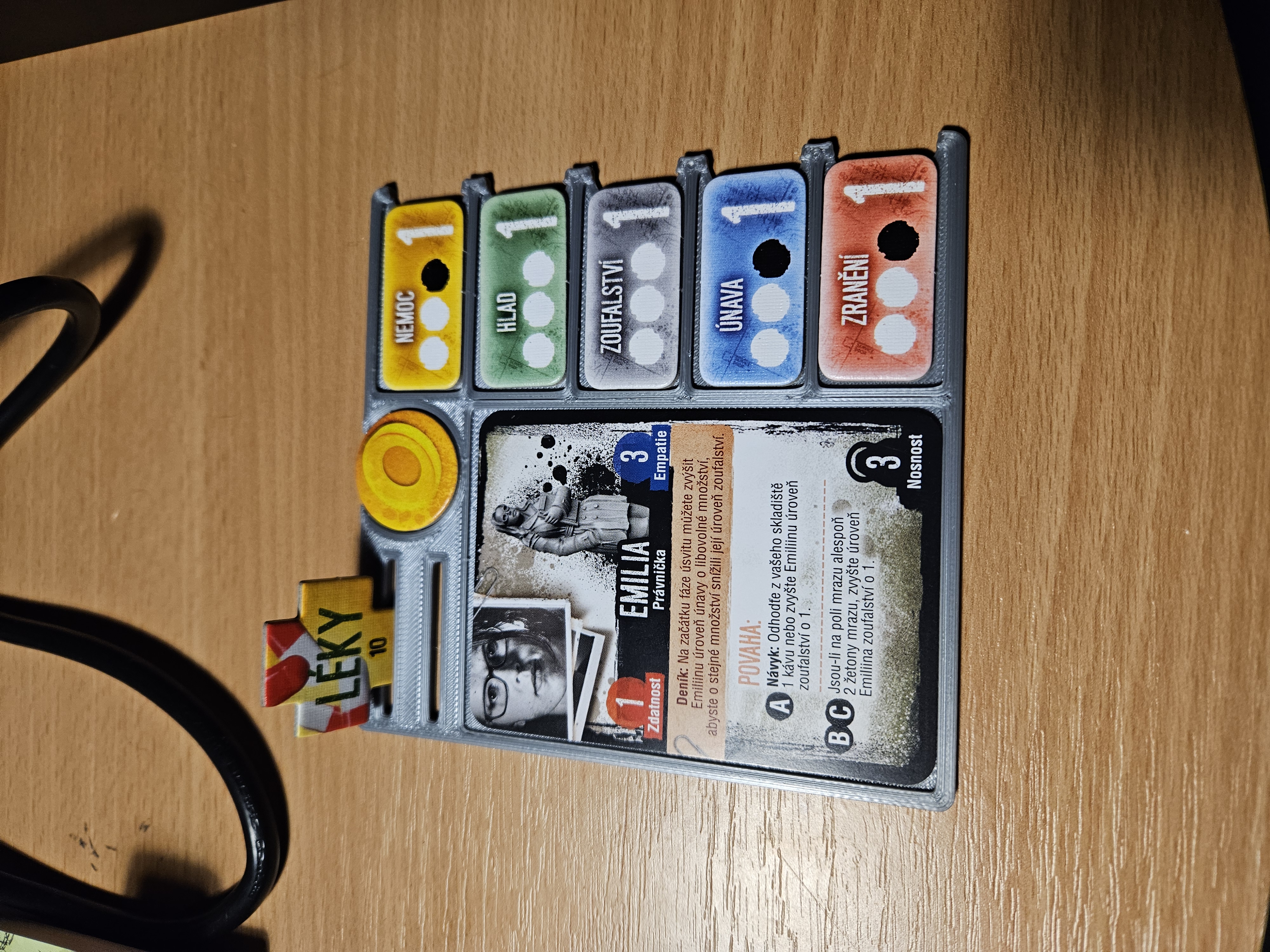 This War of Mine Character organizer