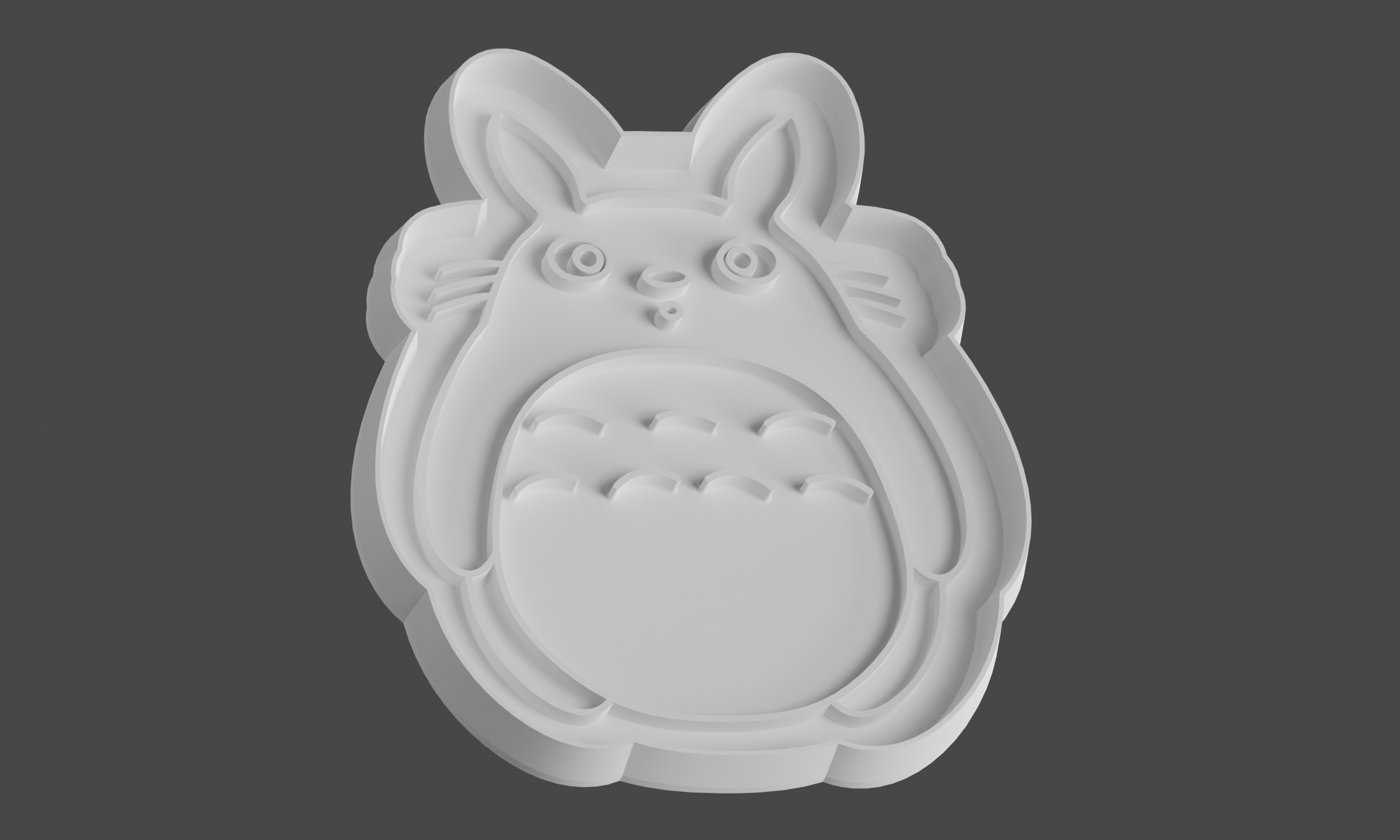 Totoro cookie cutter