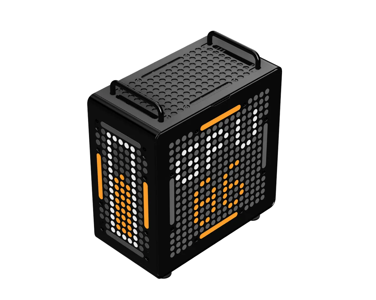 Qubix - Cooler Master Qube 540 LED Matrix Display by paw3D