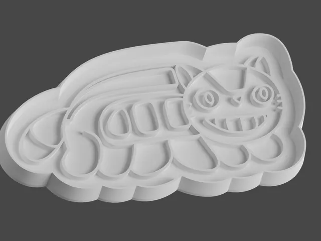 Totoro Catbus cookie cutter