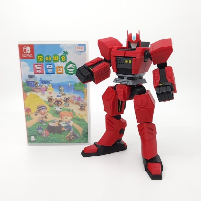 Robot Hero Animal Crossing Serise by Haru_Creavita Download free STL model