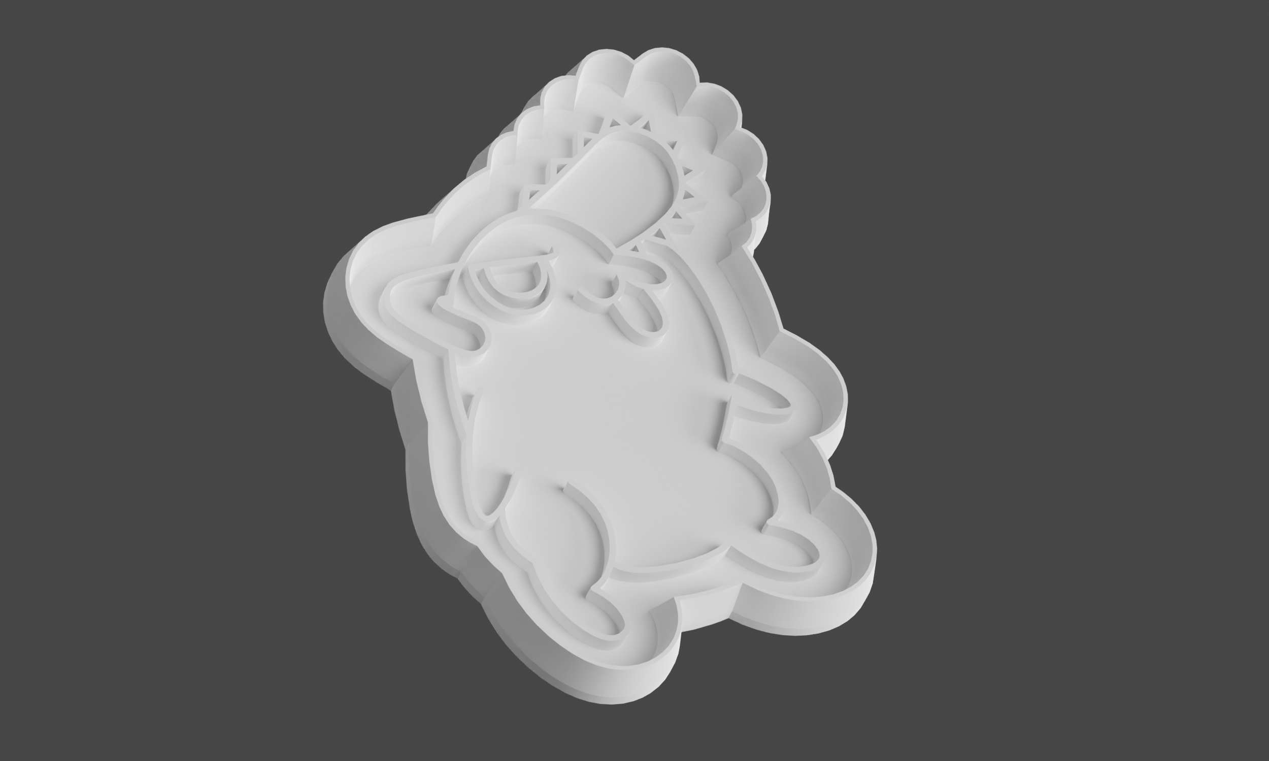 Pochita cookie cutter by Norbert Cierpicki | Download free STL model ...