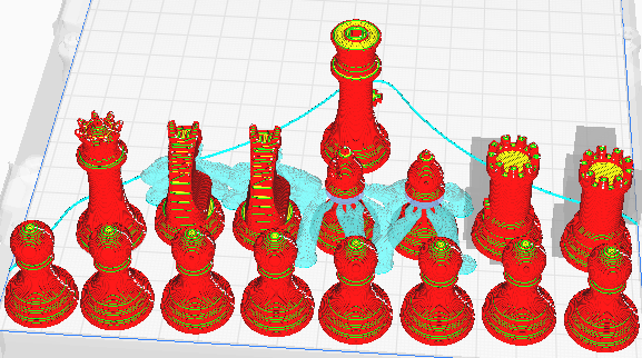 Chess set full
