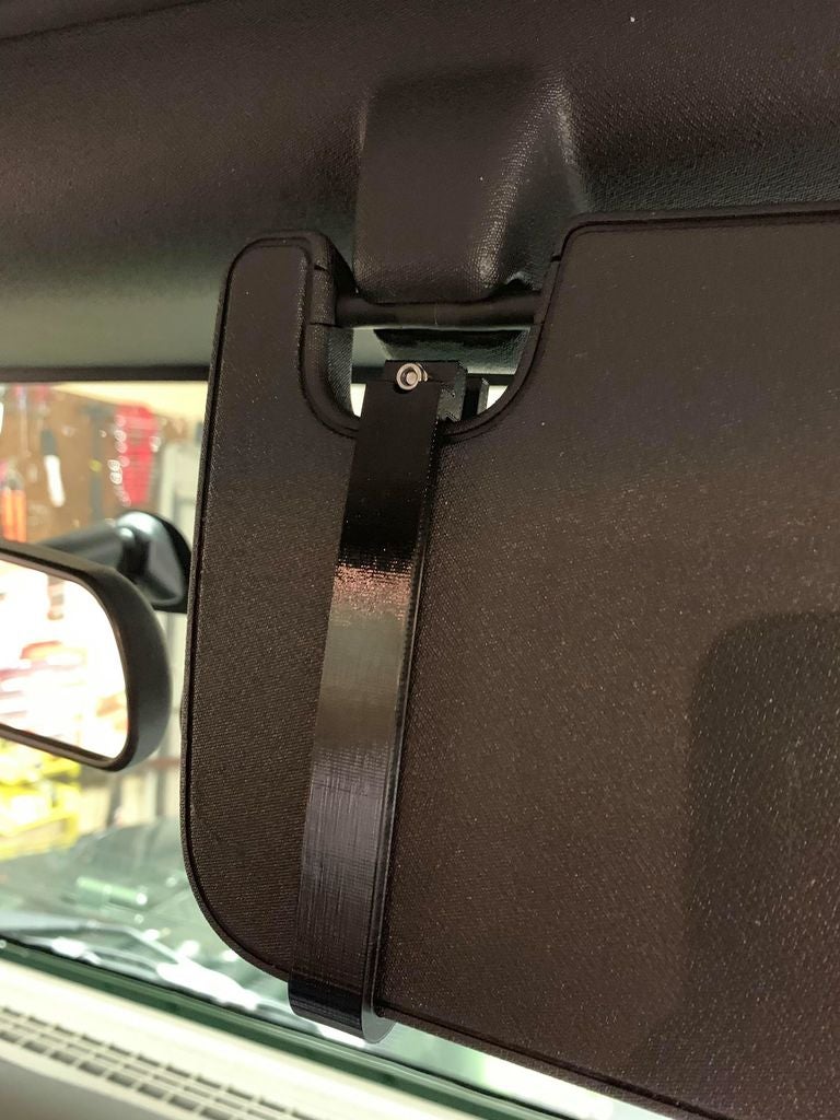 Jeep JK sunglasses clip by kperkins1982 Download free STL model