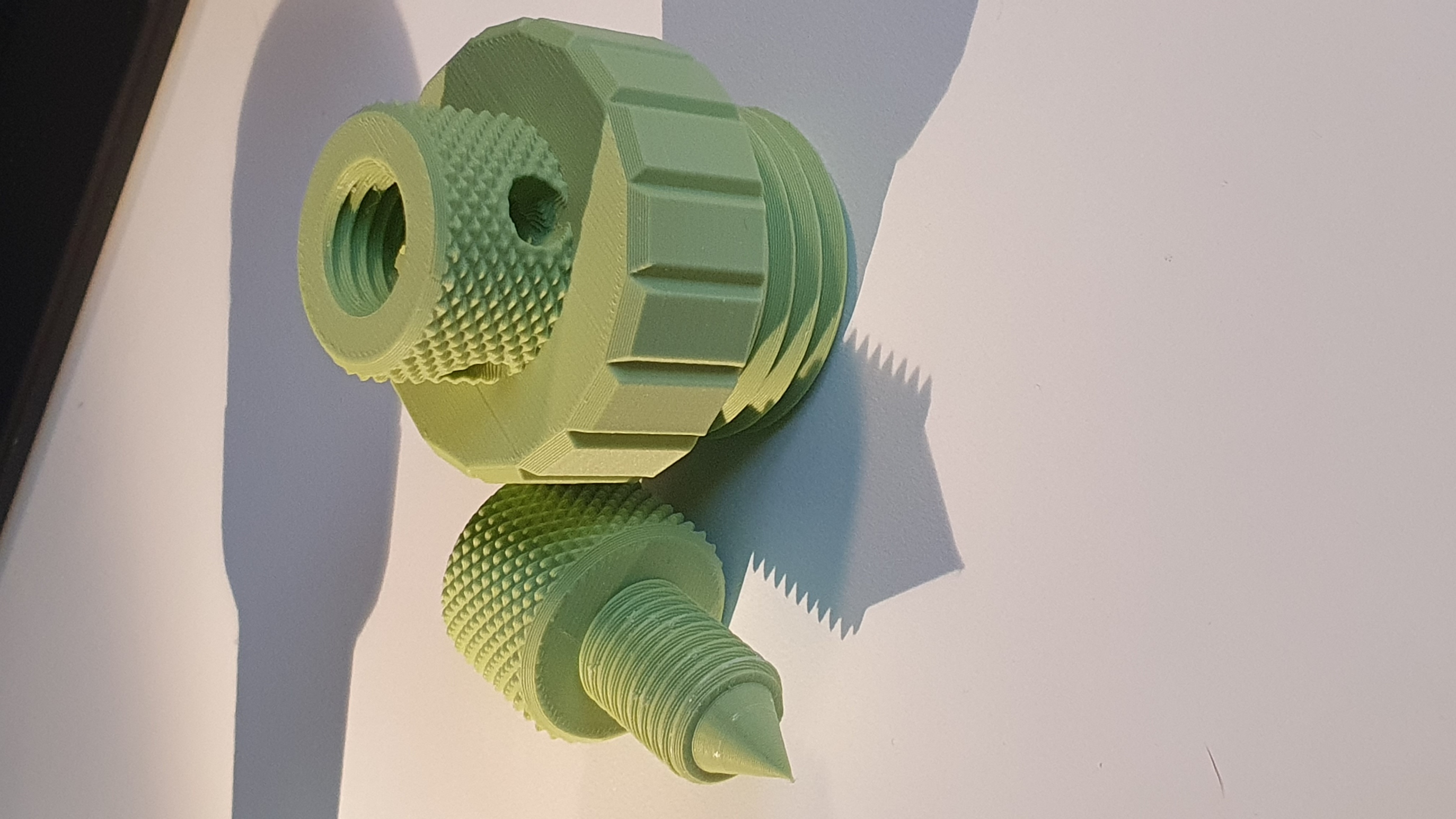 Adjustable gas mask flow restrictor REMIX GOST threads by ...