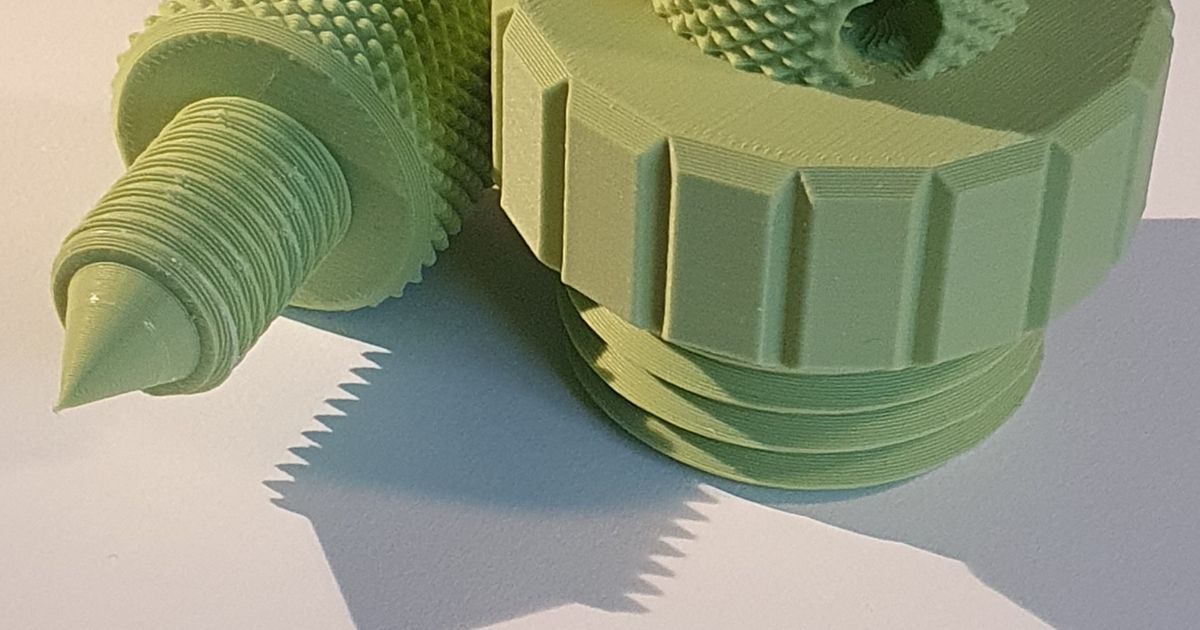 Adjustable gas mask flow restrictor REMIX GOST threads by ...