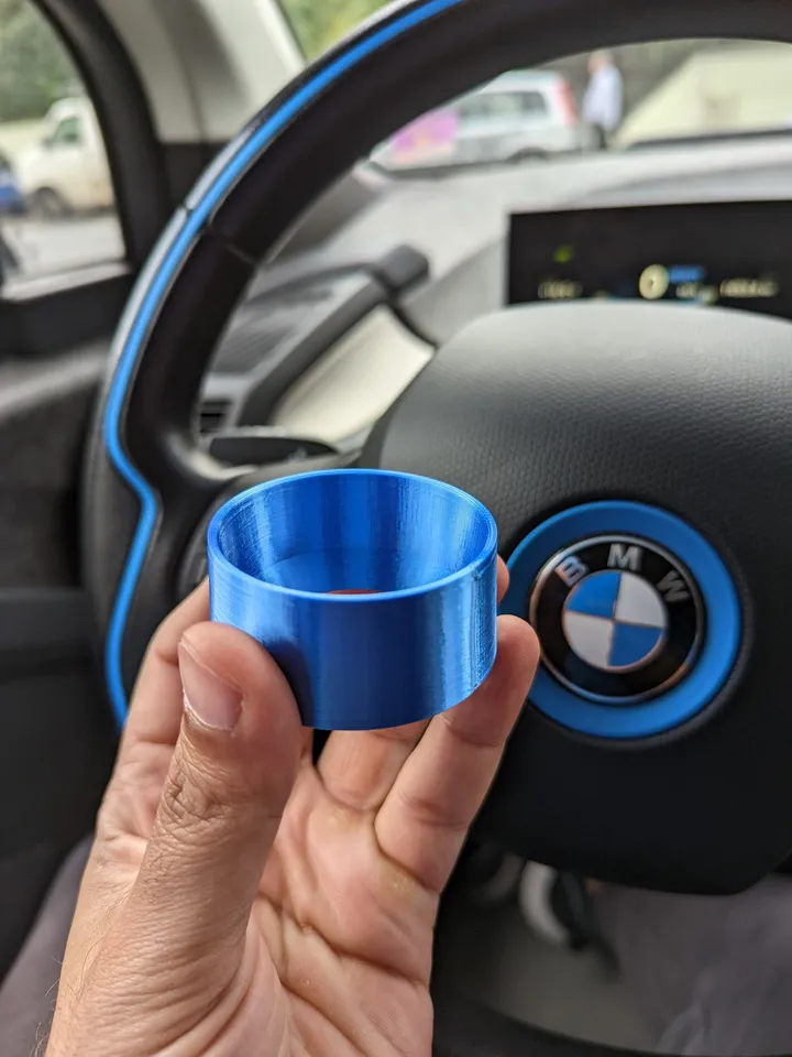 BMW i3 cup holders - 3D printed in ABS - LAVA LABS