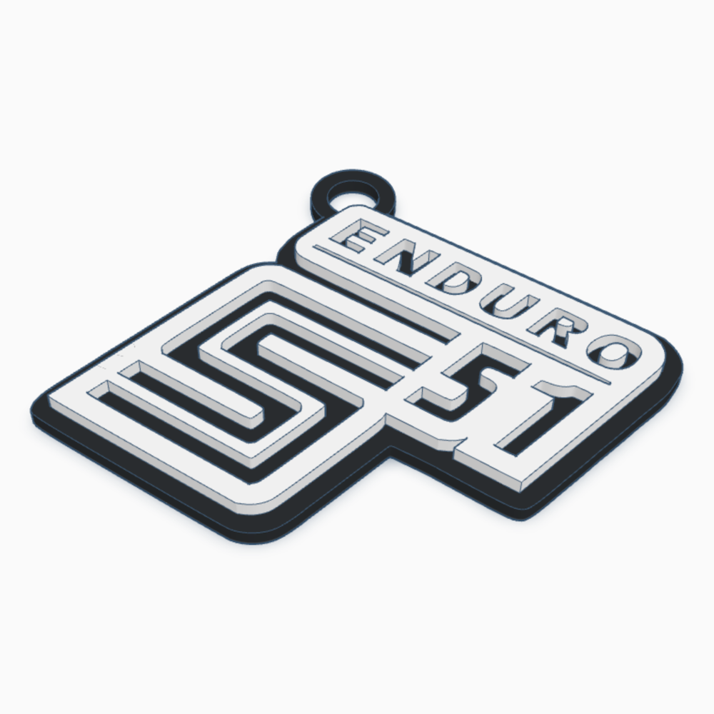 Miniatura 5 do modelo 3D SIMSON S51 - KEYCHAIN