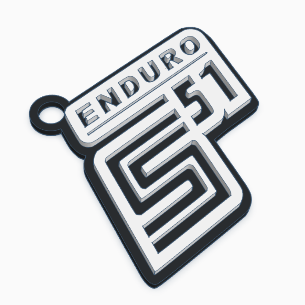 Miniatura 3 do modelo 3D SIMSON S51 - KEYCHAIN