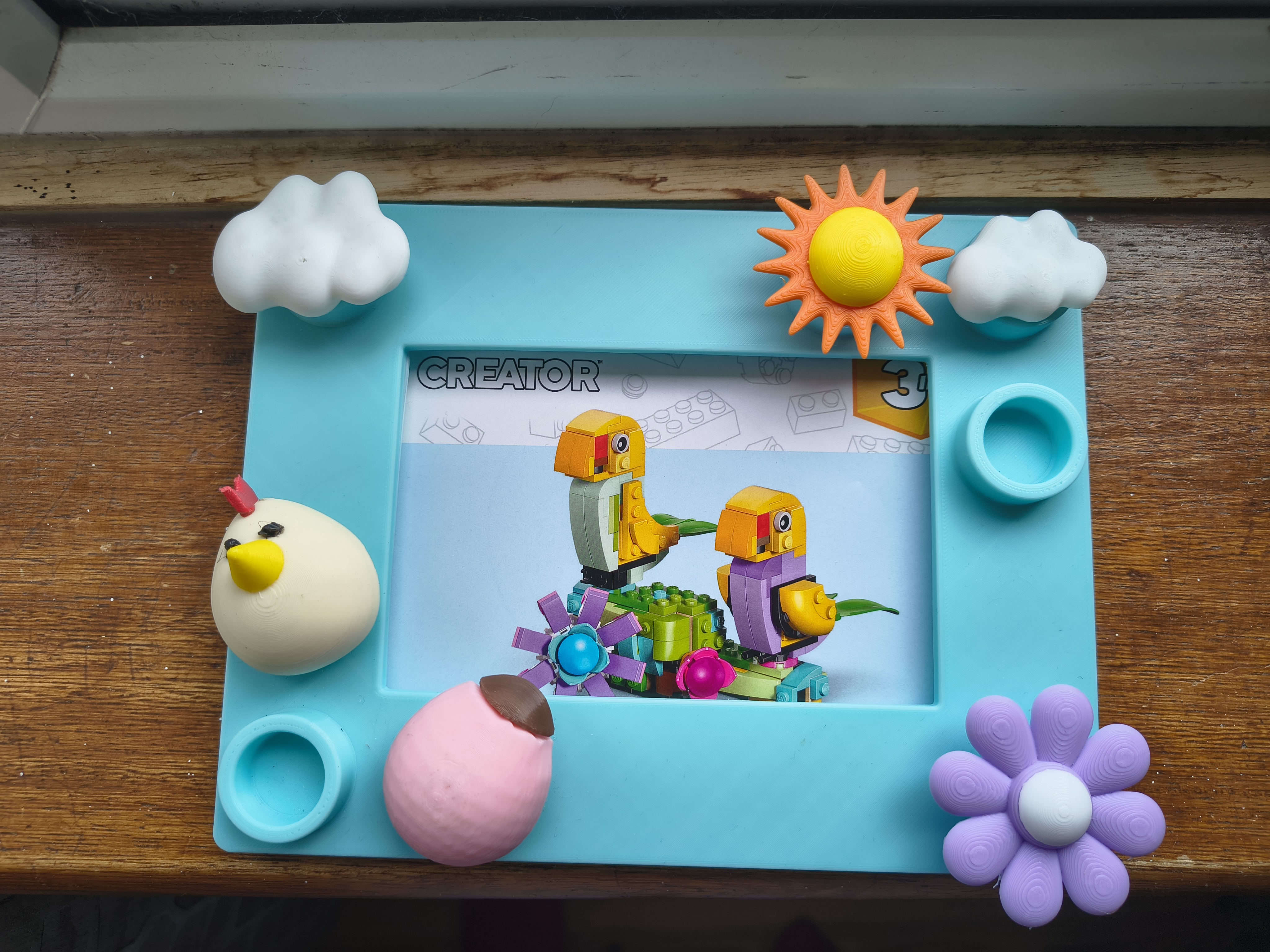 Easter bundle (Brick Frame & Lego Wreath)