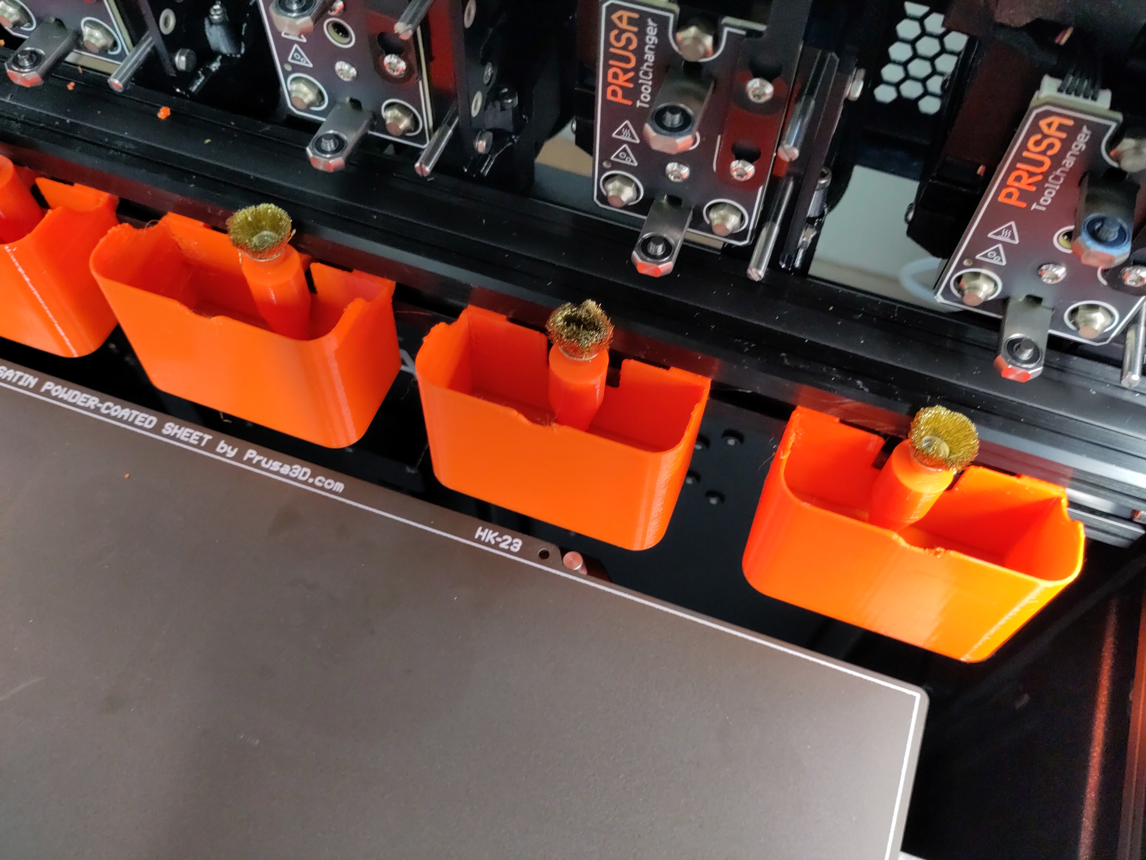 Original Prusa XL Nozzle Brush Holder
